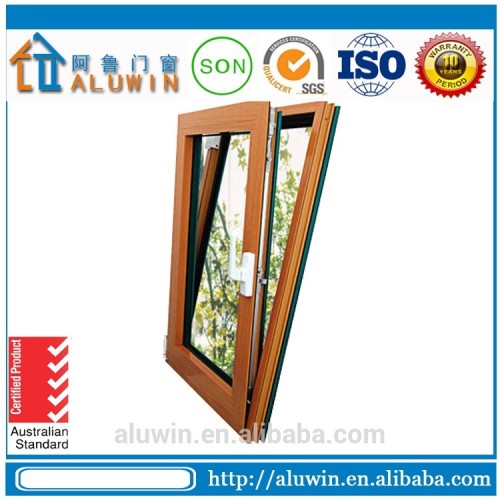 Good quality aluminium turn and tilt windows with double glass