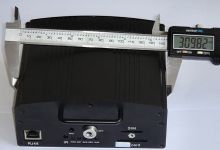 Hard Disk And Sd Card Storagy Mobile Dvr Recorders Support Ptz Control Function