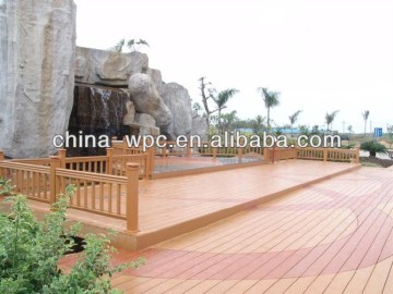 wpc outdoor waterproof laminate decking floor