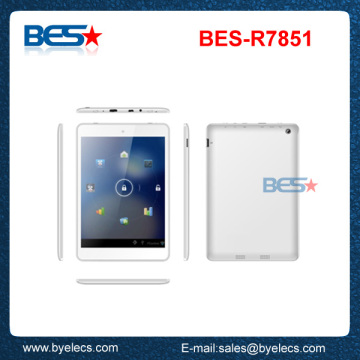 Factory price 7.85 inch dual core android tablet tv out