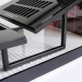 APEX Acrylic Counter Lipstik Display Stand Dengan Logo