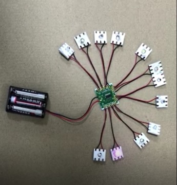 Bright Christmas LED Flasher with Display Function