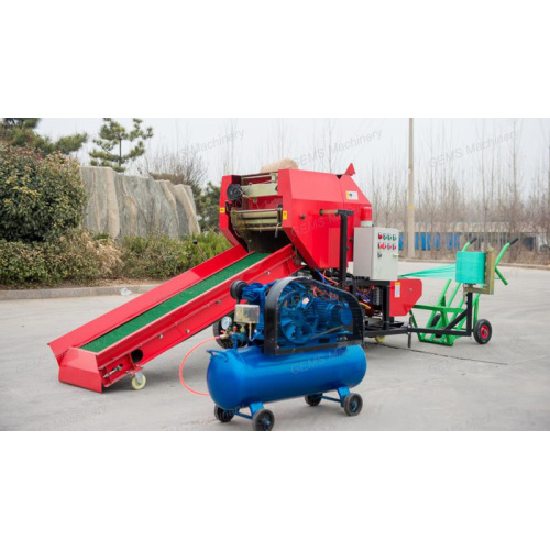 Silage Packing 50kg Silage Compress Hay Compressing Machine