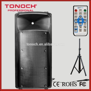 2500 watt peak professional 2 way Dual 15 inch active loudspeakers