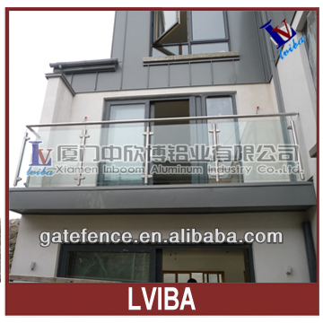 glass balustrade and stainless steel railing balustrade & balcony balustrade design
