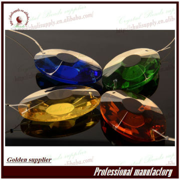 colored glass chandeliers prisms parts