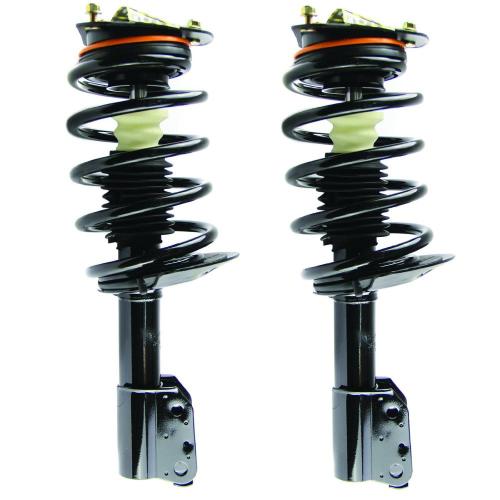 Strut depan MOTORMAN 941670F dan Coil Spring dengan Gunung Set - baik kiri dan kanan - sepasang 2