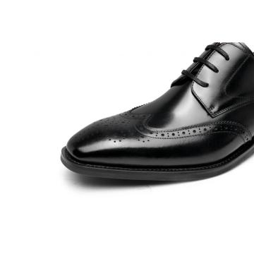 Wing Tip Genuine Leather Men's Shoes