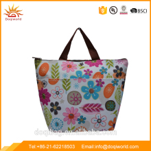 polyester tote lunch cooler bag