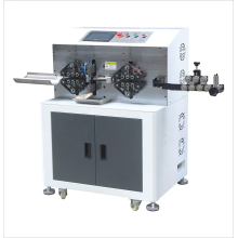 Automatic cable wire cutting stripping machine
