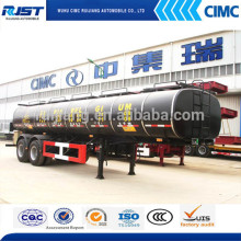 CIMC Asphalt Bitumen Transpotation Tank For Trailer