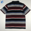 high quality custom short-sleeved striped polo shirts