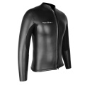 Seackin 3mm στήθος φερμουάρ μαύρο νεοπρένιο wetsuits κορυφή