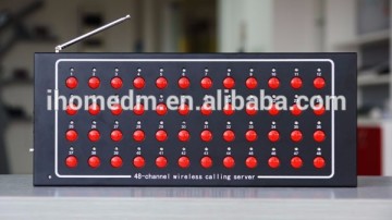 Hospital caller system wireless panel light display receiver