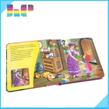 children series reading book printing children small cardboard comic book