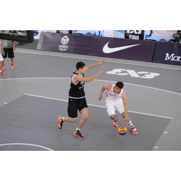 FIBA 3x3 Enlio SES zawiesił kafelki na dworze na zewnątrz 003