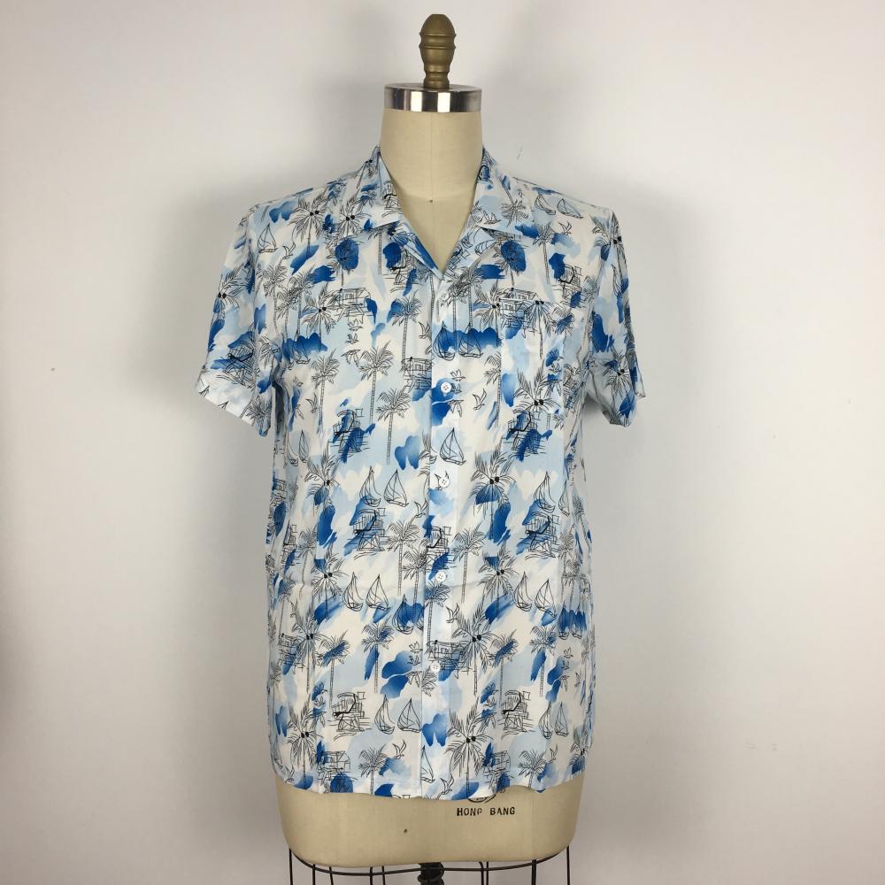 Vestido OEM de camisa floral de primavera