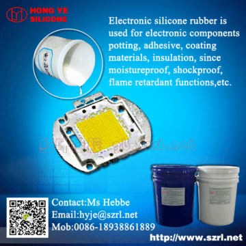 liquid silicon rubbery for electric compund