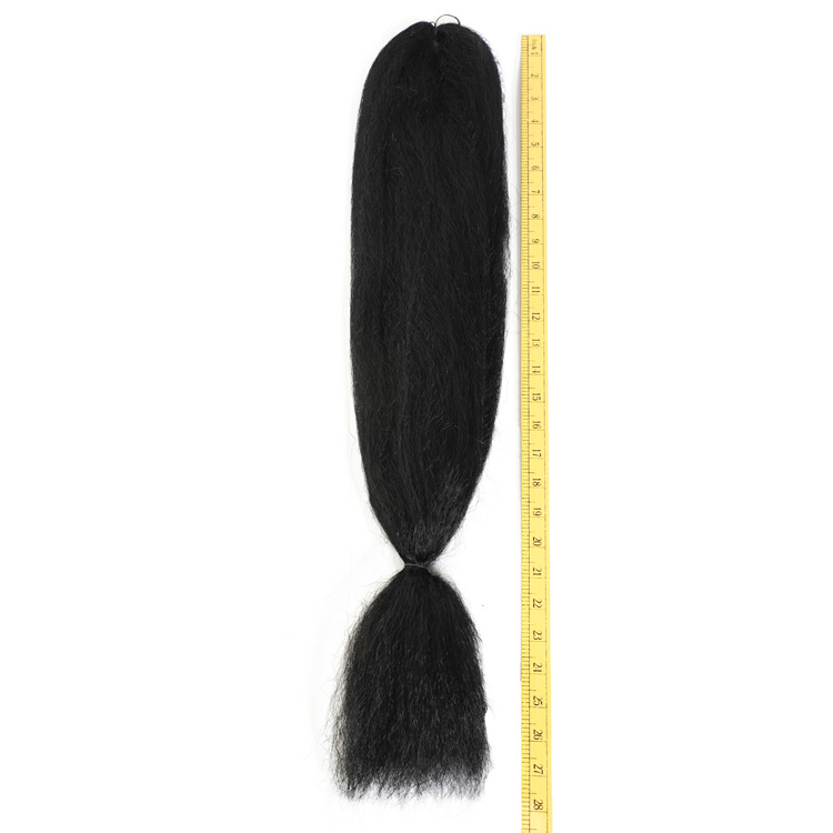 extra long Kanekalon Flame retardanc Jumbo Braid Hair black  braids Hair Extensions