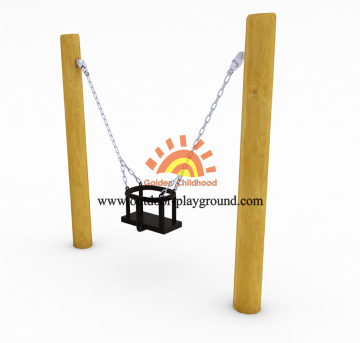 Kids Backyard Playground Wooden Swing Sets