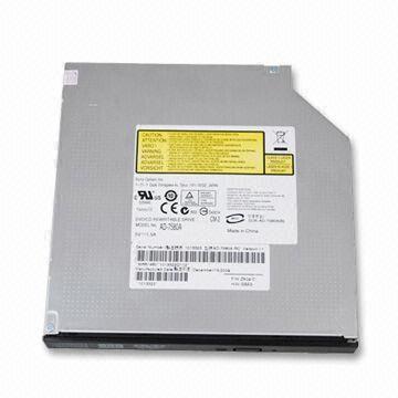 IDE Optical DVD Re-writable Drive with 12.7mm Height, 8x DVD-RW and 5x DVD-RAM, Used for Notebook