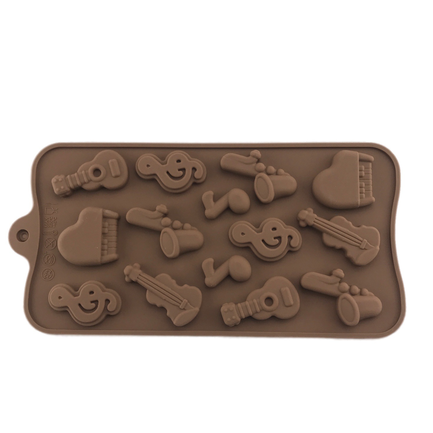 Diverse models Silicone Candy Chocolate Molds Flexible Baking Mold for Jello Shaping Hard or Gummy Candies