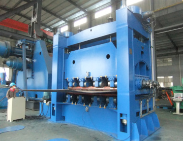 Automatic steel plate leveler