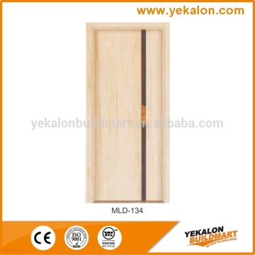 Yekalon High quality Interior melamine door Interior flush melamine door