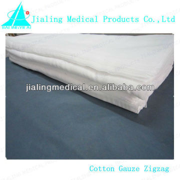 Disposable Surgical Hydrophile Gauze Zigzag