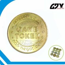 28X1.85mm brass game coin token from metal coin maker