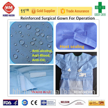 Disposable Reinforced Doctor surgical gown