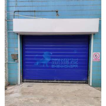 Zipper fast rolling door Self-repairing overhead fast rolling door Self-reinsert flexible high-speed rolling door