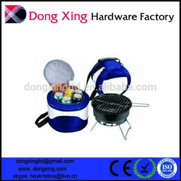 Portable bbq Grill with Cooler Bag