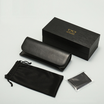 Leather Eyeglass Sunglasses Packaging Box Set