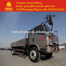 HOWO 4x2 8 ton light duty cargo trucks