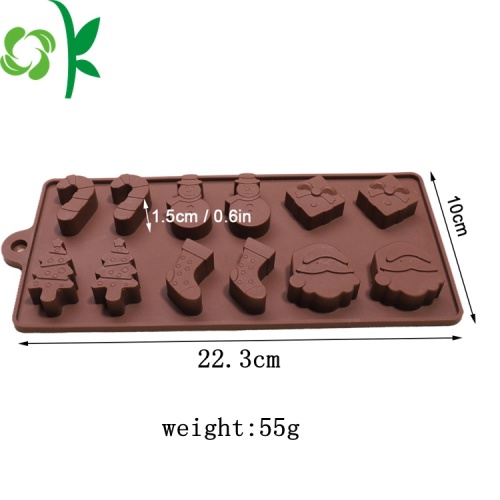 Venda quente de silicone silicone molde de chocolate para bombons de silicone