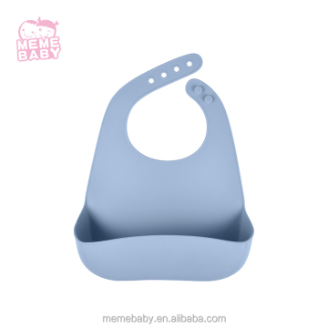 BPA Free Waterproof Silicone Baby Bibs