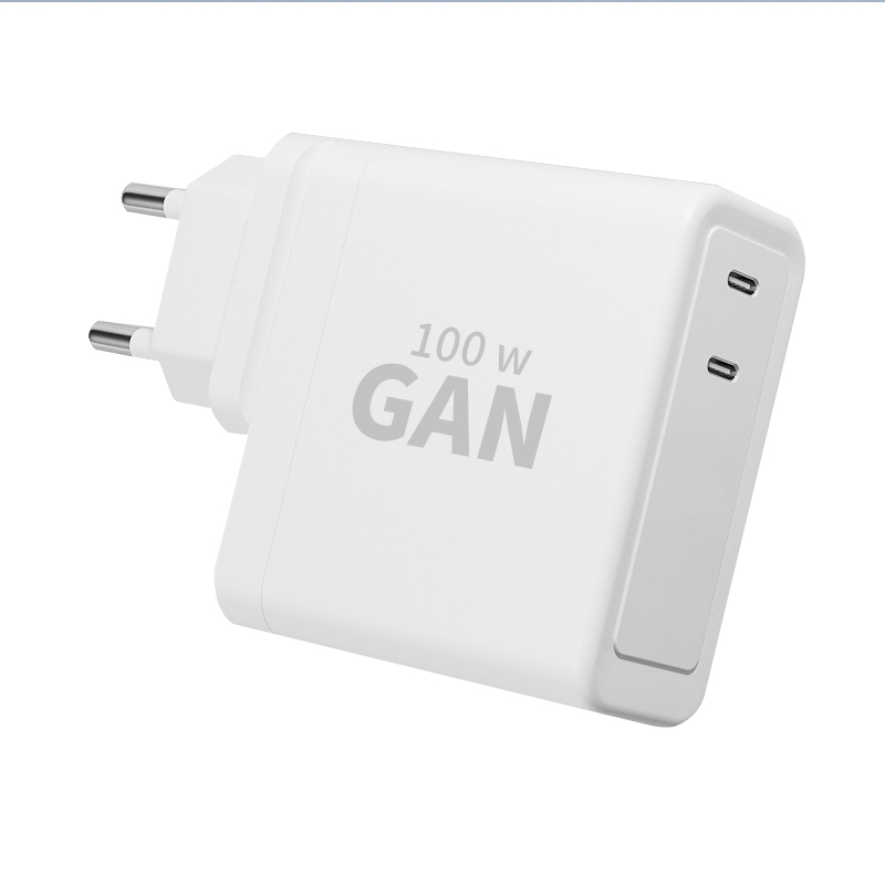 شاحن جدار مزدوج النوع-C GAN 100W