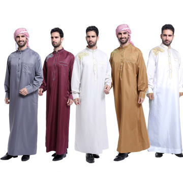 High-Quality Arabic Thobe/Jubba for Men - Saudi Style Garment