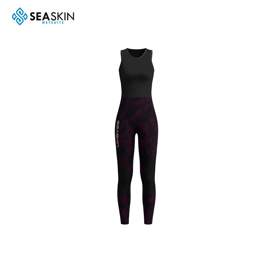 Artilha de neoprene Long John de Seaskin Long John para mulheres