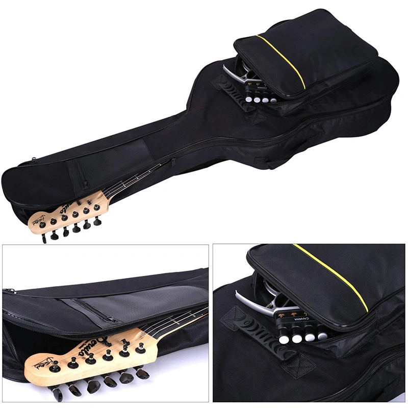 Waterproof Acoustic Guitar Bag Padding Guitar Case Gig Bags with Back Hanger Loop