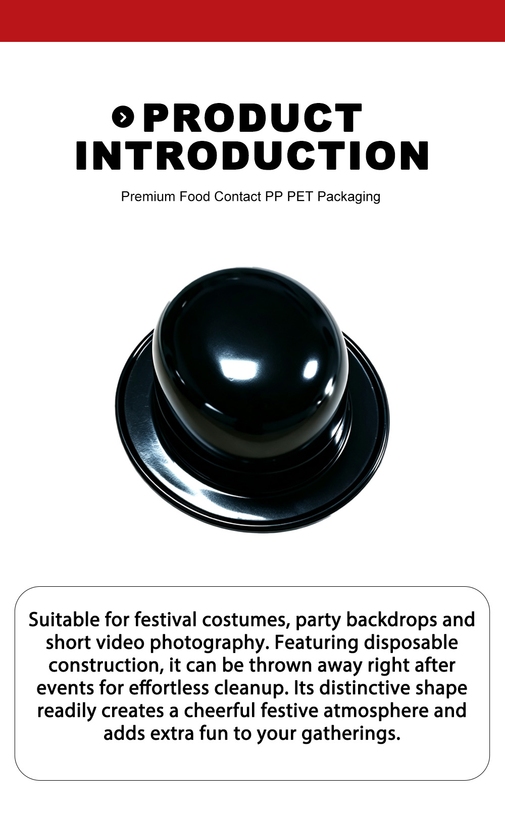 Одноразовые шапки для Хэллоуина X Disposable Halloween Party Hats X