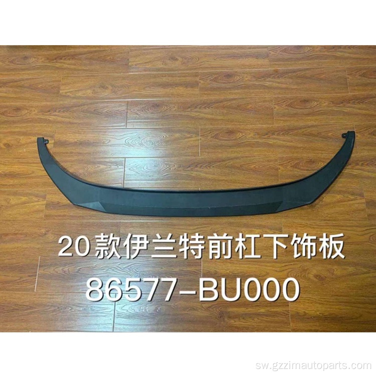 Elantra 2020+ mbele bumper chini trim 86577-bu000