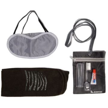 Adults Travel Comfort Airline Amenity Kit For Airplane