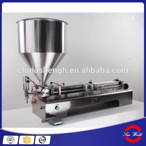 Semi automatic single head pneumatic liquid filling machine