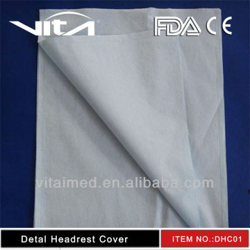Disposable dental headrest cover/sleeve