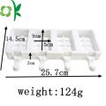 Molde de 4 cavidades para sorvete de silicone