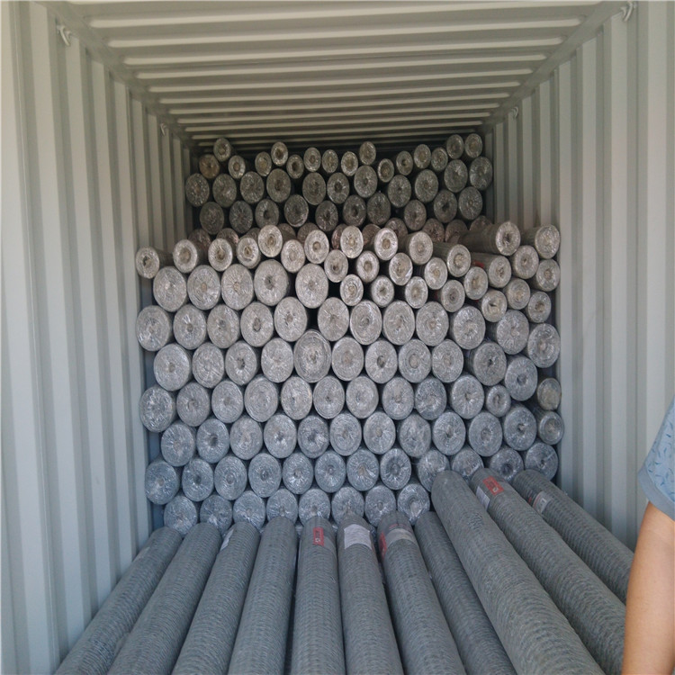 loading of hexagonal wire mesh