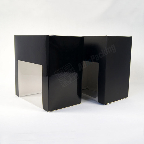 Пользовательские бейсболки Black Cap Gift Box Packaging