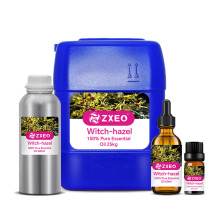 Wholesale bulk steam distilled witch hazel oil for skin and body care 100% pure natural  witch hazel essential oil